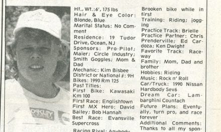 Raceway News Flashback 1990