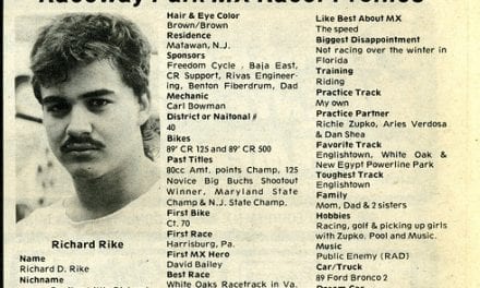 Raceway News Flashback 1989