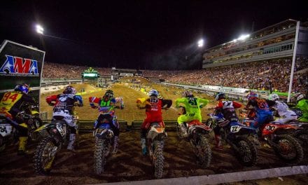 2017 Monster Energy Supercross Championship Races into  East Rutherford, NJ