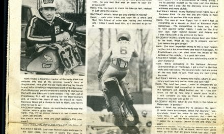 Raceway News Flashback – 1982