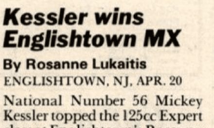 Raceway Park Results 4/20/86