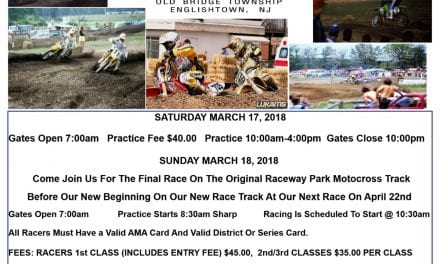 Raceway Park Opening Day Information