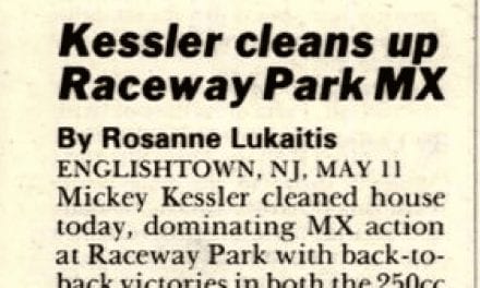 Raceway Park Motocross Results 5/11/86