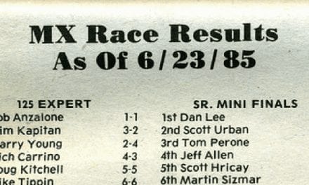 Raceway Park Results 6/23/85