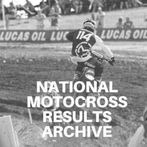 national motocross results archive