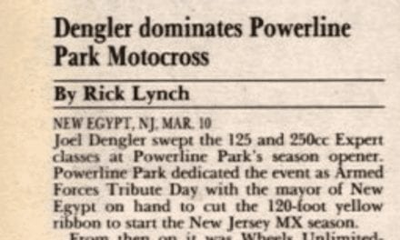 Powerline Park Results 3/10/91