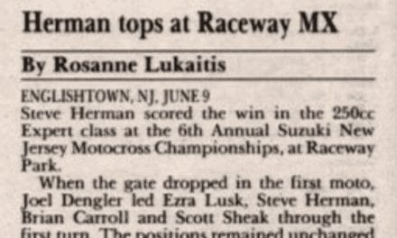 Raceway Park Results from 6/9/91