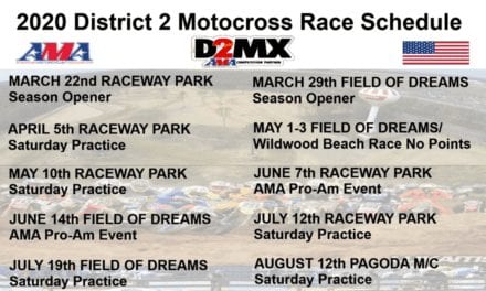 2020 D2MX Schedule