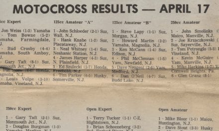 Raceway Park Results from April 17, 1977