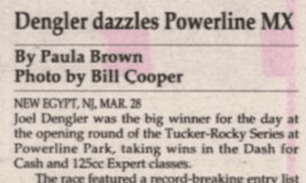 Powerline Park Results from 3/28/93