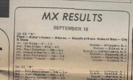 Raceway Park Results from 9/18/77