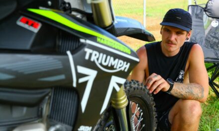 Bryton Carroll Explains Opportunity to Race Triumph TF 250-X at 2024 Budds Creek National