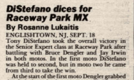 Raceway Park Results from 9/18/88