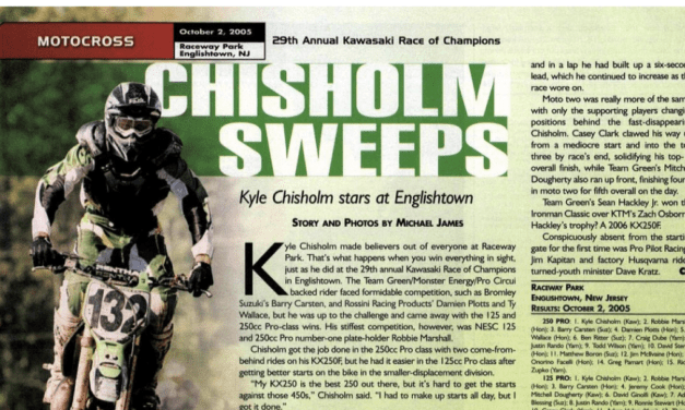 Cycle News Flashback – KROC 2005