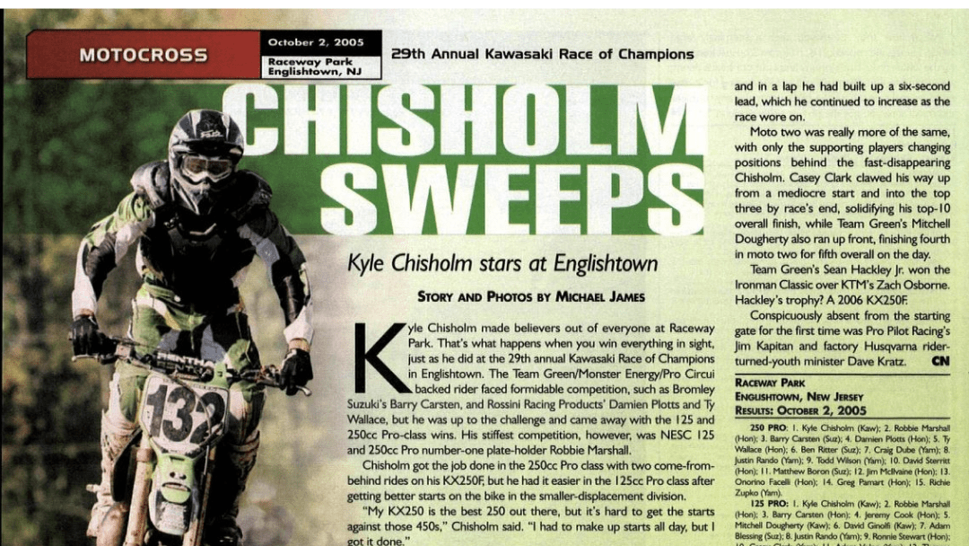 Cycle News Flashback – KROC 2005