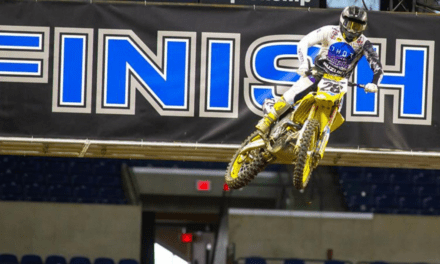 HARTRANFT MATCHES SEASON BEST RESULT AT INDY SX