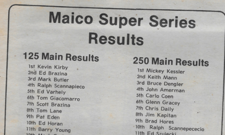 Maico Super Series Results – 1981