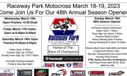 Raceway Park – Opening Day Next Weekend