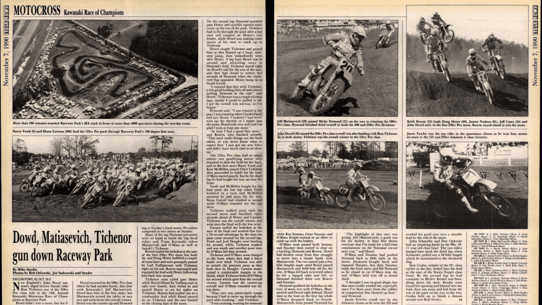 Results Flashback KROC 1990