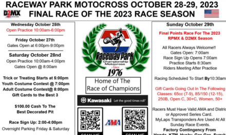 Raceway Park – This Weekend!