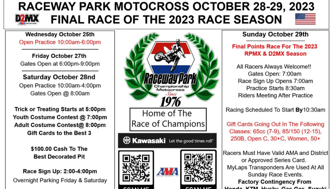 Raceway Park – This Weekend!