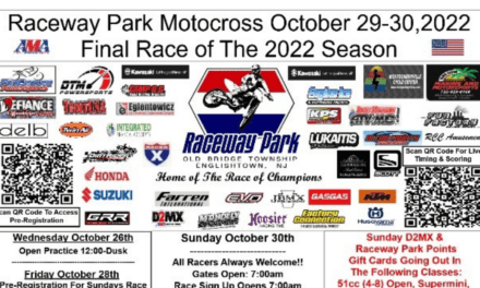 Raceway Park – This weekend. Final Race of the 2022 Season