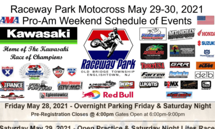 Raceway Park – Weekend Schedule