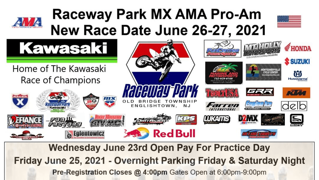 Raceway Park – Rescheduled Pro-Am